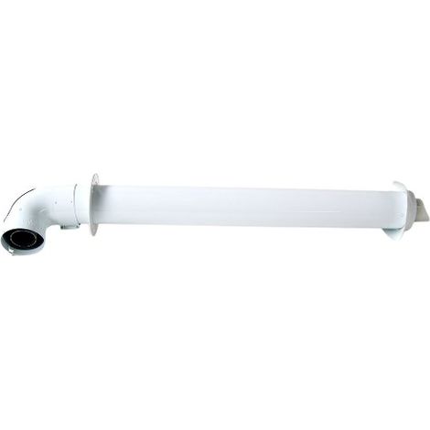 Vaillant Dach-/Wanddurchführung turboTEC waager. Luft-/Abgasführung, Alu,60/100mm, 303835 (1/3)