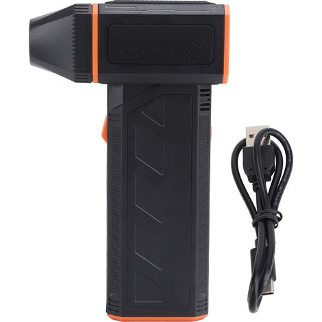 Ortviai Ventilateur Turbo Portable 130000 tr/min, 3 Vitesses, 45 m/s, Souffleur Sans Fil pour Clavier, Voiture et Électronique (1/5)
