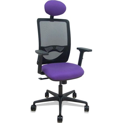 Piqueras Y Crespo Zulema Bali Arms Silla de Oficina Negra Lila
