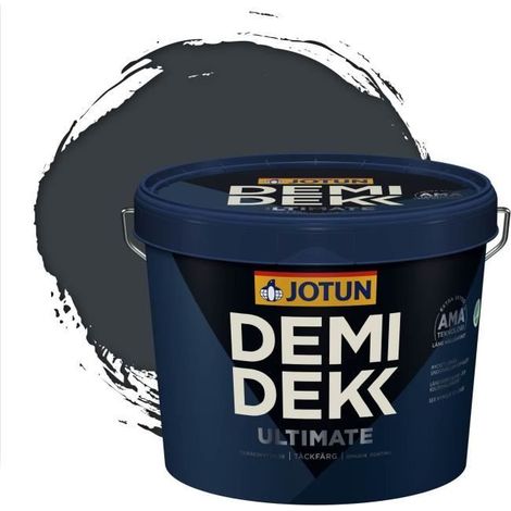 Peinture Bois - DEMI DEKK ULTIMATE - Satinée - RAL 7016 - 3L (1/2)
