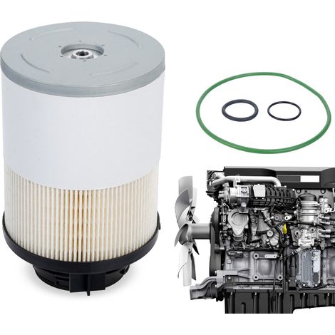 PF46145 FS20083 Truck Engine Fuel Filter/Fuel-Water Separator - Beige (1/4)