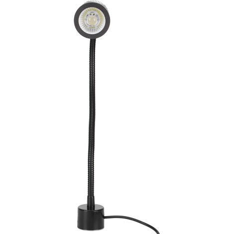 Lampe de travail LED 10W avec base magnétique et cou ajustable pour machine à coudre - Alimentation 110‑220V (1/5)