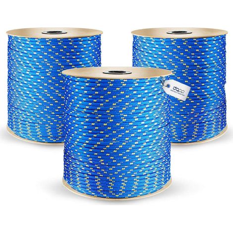 DQ-PP Polypropylen Seil Ø6 mm 10 m Blau