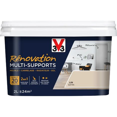 Peinture V33 Rénovation Multi-Supports Lin 2 L