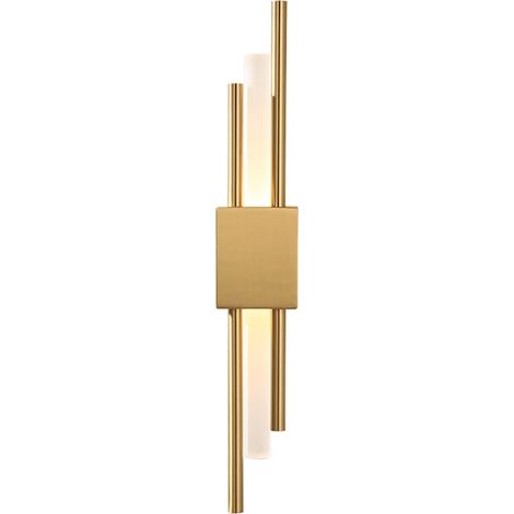 Gaston - moderna lampada da parete a LED color oro, 50 cm (1/2)