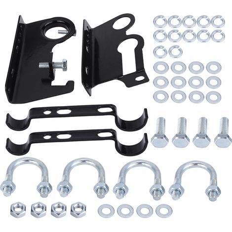 Support de support de cric et de pelle de ferme à levage élevé, ensemble complet de montage sur galerie de toit 4x4 tout-terrain 4WD (1/5)