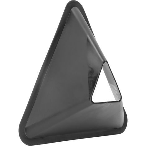 Lot de 20 cônes d'entraînement d'agilité triangulaires robustes et flexibles, résistants et durables, pour le football, le cyclisme et autres activités physiques (noir). (1/5)
