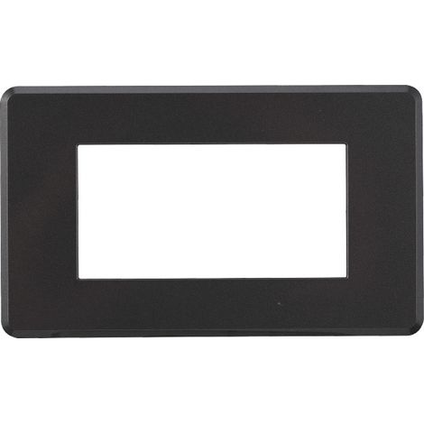 ETTROIT AN87407 4P Slim Thin Plate Moon Series, dunkle Stahlfarbe, kompatibel mit Bticino Axolute Air