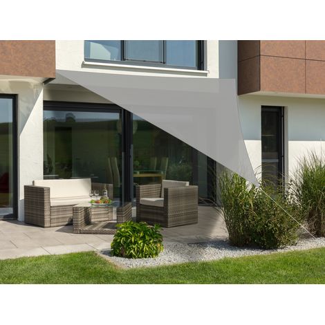 Schneider Sonnensegel Teneriffa silbergrau 500 x 500 x 500 cm Sonnensegel (1/4)