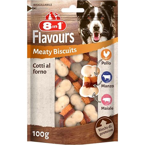 TETRA 8in1 Flavours Meaty Biscuits 100gr (1/2)