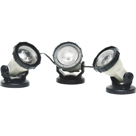 Teich- und Gartenlicht, 3er-LED-Set (1/5)