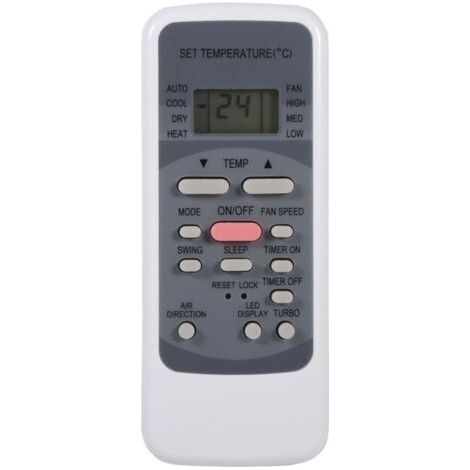 Télécommande universelle de remplacement pour climatiseur Midea R51M/E, nouvelle mode (1/5)