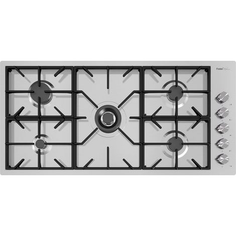 Foster Milano Acero pulido Integrado 116 cm Encimera de gas 5 zona(s) (1/5)