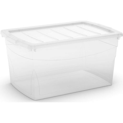Kis Omni L boîte de rangement transparente 50 litres