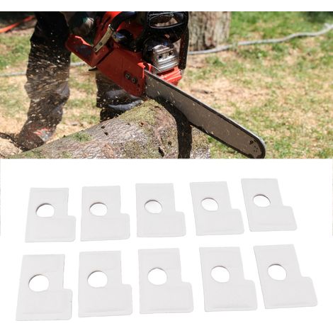 Lot de 10 Éponges Double Couche pour Tronçonneuse-KZQ (1/5)
