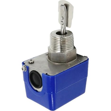 Interrupteur de débit automatique en acier inoxydable HFS-25, capteur de vanne de contrôle de liquide, capteur de pression de débit cible de 1 pouce (1/5)