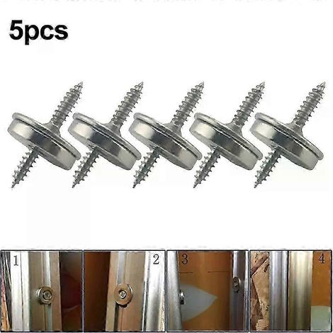 5er-Set Magnetische Schrankverschlüsse, Türstopper, Schranktürschließer, passend für Schrankmöbelbeschläge - JXLGV (1/5)