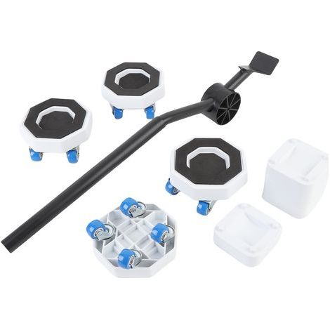 Furniture moving dolly with casters, 360° swivel wheels, heavy-duty furniture lift set, for sofas, refrigerators, beds, and freezers. (1/5)