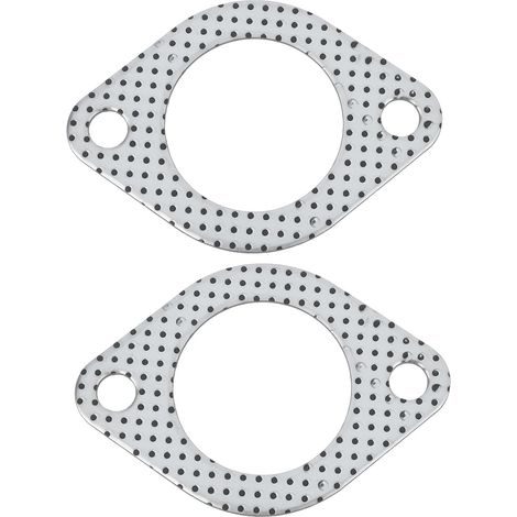 ECSiNG Lot de 2 Joints d'échappement pour Tracteur Diamètre Intérieur de 50 Mm Distance Entre Les Trous de 82 Mm Compatible avec Farmer (1/5)