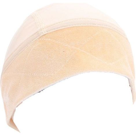 BelleRise – Breites, rutschfestes Stirnband – Atmungsaktiver 2-in-1-Samtgriff – Komfort für jeden Tag – Beige (1/5)
