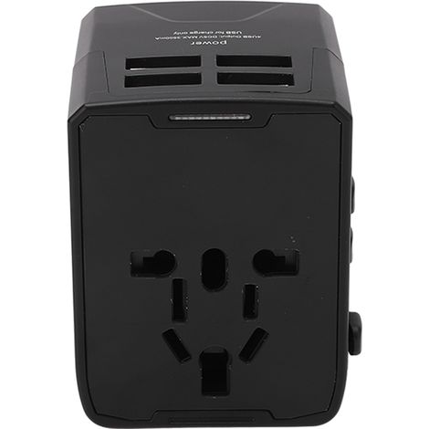 Universal Travel Adapter Multifunction USB Power Converter International Power Adapter EU UK AU US JP Plug 100‑240V