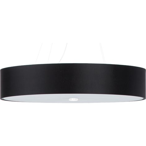Sollux SKALA Suspension Cylindrique Noir 70cm E27 (1/5)