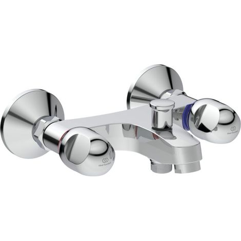Ideal Standard Alpha Wannenarmatur B1421AA chrom, Aufputz, 2 Griffarmatur (1/4)