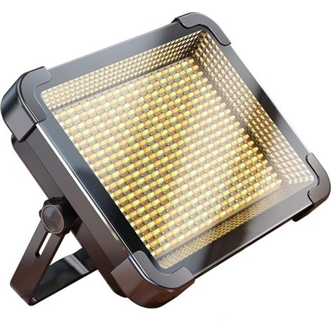 Lampe de barbecue rotative rechargeable avec aimant puissant pour poêle et couvercle résistant à la neige (1/5)
