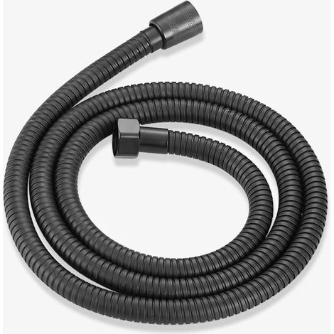 Tuyau flexible en acier inoxydable 304 (200 cm), rallonge pour tuyau de douche de salle de bain.