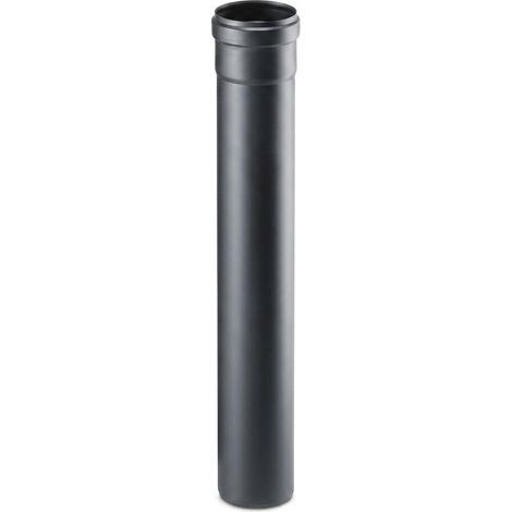 MAKA Tubo 1000 mm Canna Fumaria Pellet Nero Ø 100 mm (1/5)