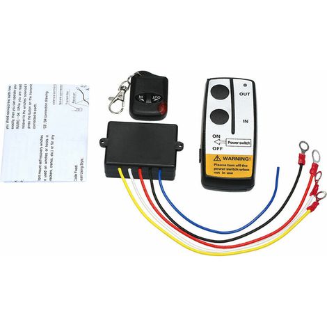 Télécommande de treuil sans fil 12V/15A pour treuil de camion Jeep ATV, modèle : 13 (1/5)