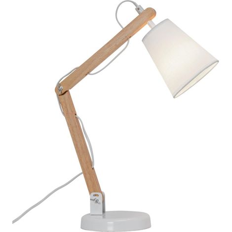 Flexo modelo Truman acabado madera 47 cm(alto) 40 cm(ancho) 40 cm(fondo (1/2)