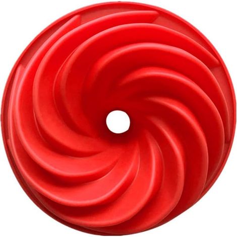 Moule à gâteau en silicone en forme de tourbillon - Moule à gâteau au beurre - Moule à gâteau en silicone - Outils de cuisson