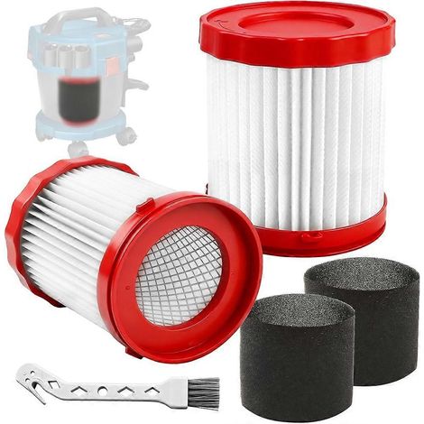 Compatible avec les aspirateurs Gas 18V, GAS18V-3/GAS18V-10L, deux filtres HEPA, accessoires de filtre VF320H. (1/5)