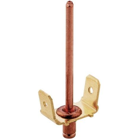 Raccord de mise à la terre 6.3 x 0.8 mm PB Fastener RIV 263 180 ° non isolé métal 1 pc(s) (1/3)