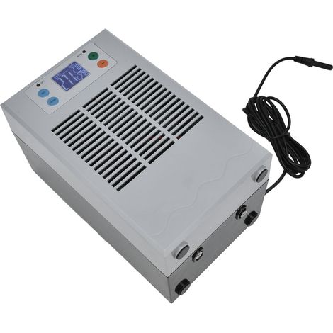 Refroidisseur d'eau électronique pour aquarium, 35 L, 100 W, STC-200, prise 100-240 V.
