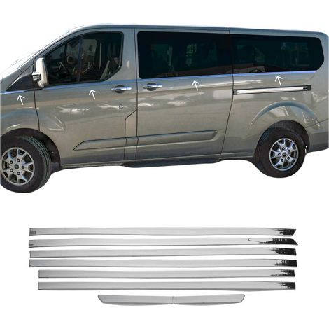 Garniture de Fenêtre pour Ford Tourneo Custom V362 2013-2023 Acier Inox 8Pcs (1/5)