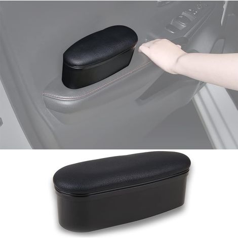 Auto Support D'accoudoir de Porte, Coussins de Support Coude Gauche d'accoudoir de Voiture, Pièces Automobiles Générales, Pour Soulagent la Fatigue du Bras du Conducteur(Noir) (1/5)