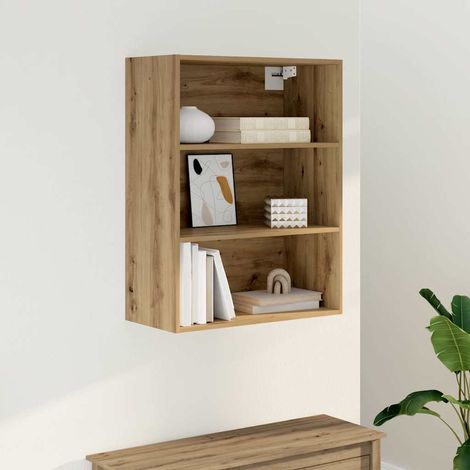 Wandregal Artisan-Eiche 69,5x32,5x90 cm