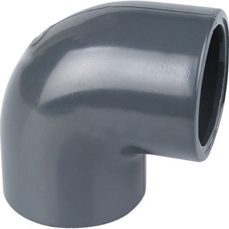 Codo de PVC de presión para pegar 90° diámetro 32 mm