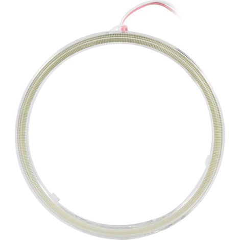 Cerchi Angel Eye COB LED 12V per Auto e Moto, 1 Paar, 110mm, DRL Integrato (1/2)