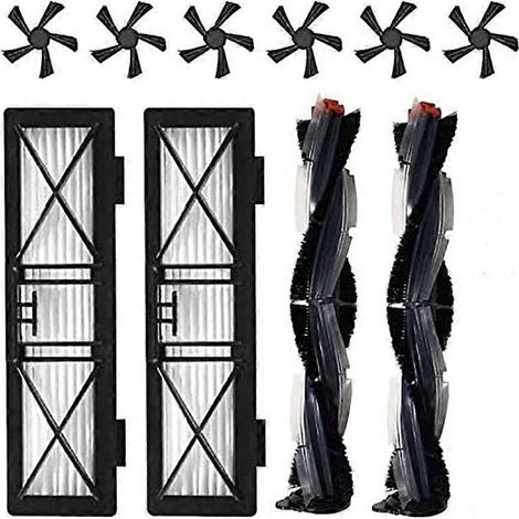 Filtre à brosse rotative de rechange pour robot Neato Botvac série D (D3, D4, D5, D6, D7, D75, D80, D85)
