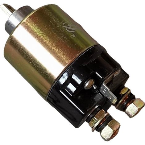 Universelles Anlasserrelais/elektromagnetischer Schalter - geeignet für kleine Benzinmotoren wie L48, L70, L100, 170F, 178F und 186F.