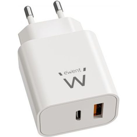 Cargador de Pared Ewent EW1318 Blanco 20 W