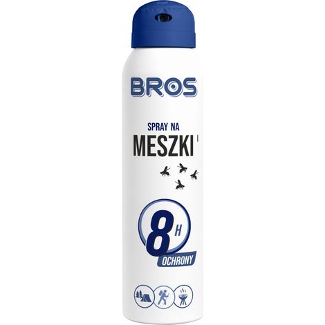 Spray BROS 90 ml pour moucherons et insectes - Protection jusqu'à 8 heures