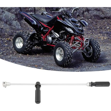 Clé de réglage de carburateur à 90 degrés de 485 mm, outil de guidage de vis de réglage pour VTT, UTV et motoneige (VT17714) (1/5)