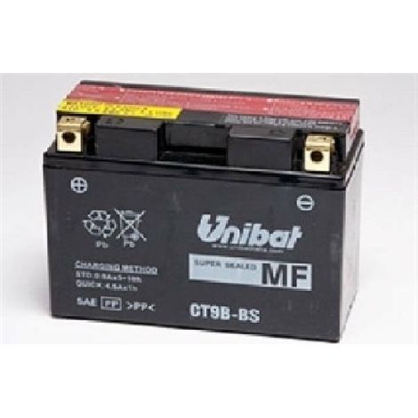 Batterie batteria per moto e scooter t-max yahama 8ah 12v ermetica ct9b-bs
