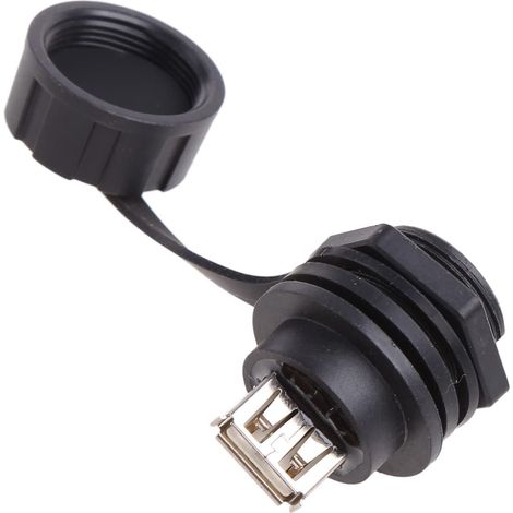 femelle USB 2 0 pour panneau traversant connecteur étanche