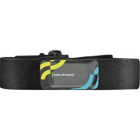 CARDIOFREQUENZIMETRO CON FASCIA TORACICA NAVIHOOD A3 PER BICICLETTA (1/5)