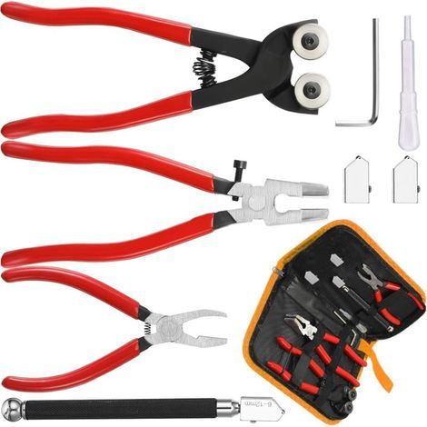 Utilisez des outils de coupe de carrelage et de verre professionnels et des pinces de coupe de carrelage avec une poignée de poignée nette et antidérapante de différents matériaux (1/5)